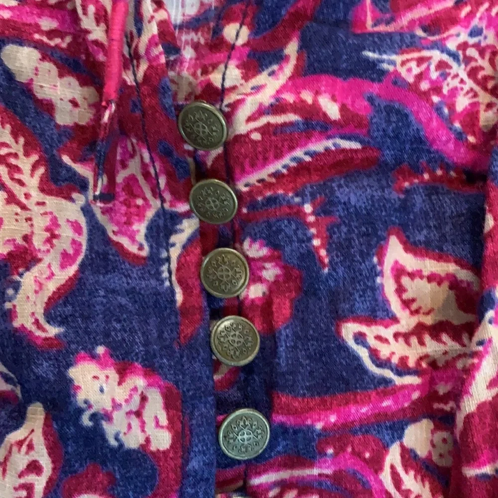 Anthropologie Pilcro and‎ the letterpress front tie blouse. NWOT. Retail 88
